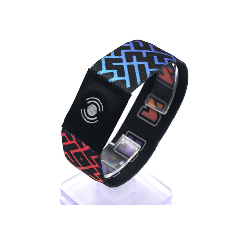 RFID松緊腕帶入場身份識別松緊手環(huán)智能腕帶